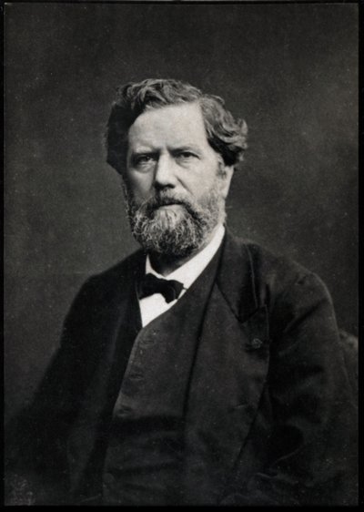 Portrait of Edme Felix Alfred Vulpian by French Photographer